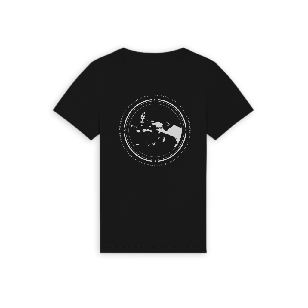 S01 KIDS' T-SHIRT - MELANESIA (BLACK)