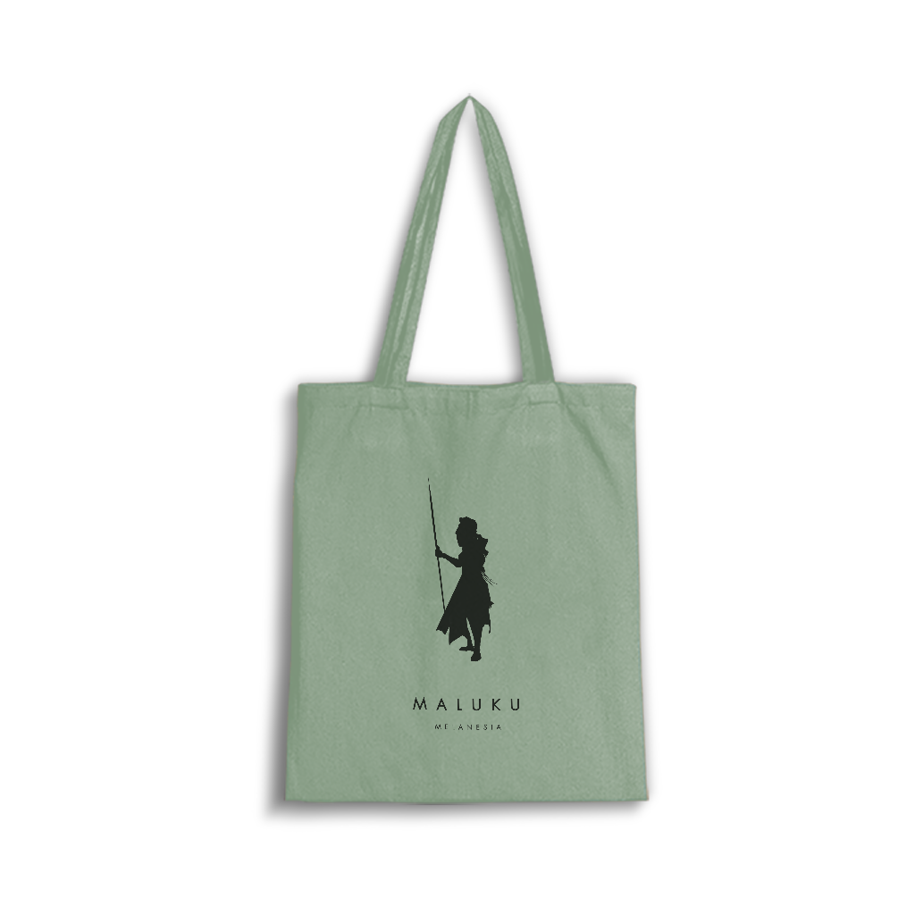 S01 TOTEBAG - MELANESIA (BLACK)