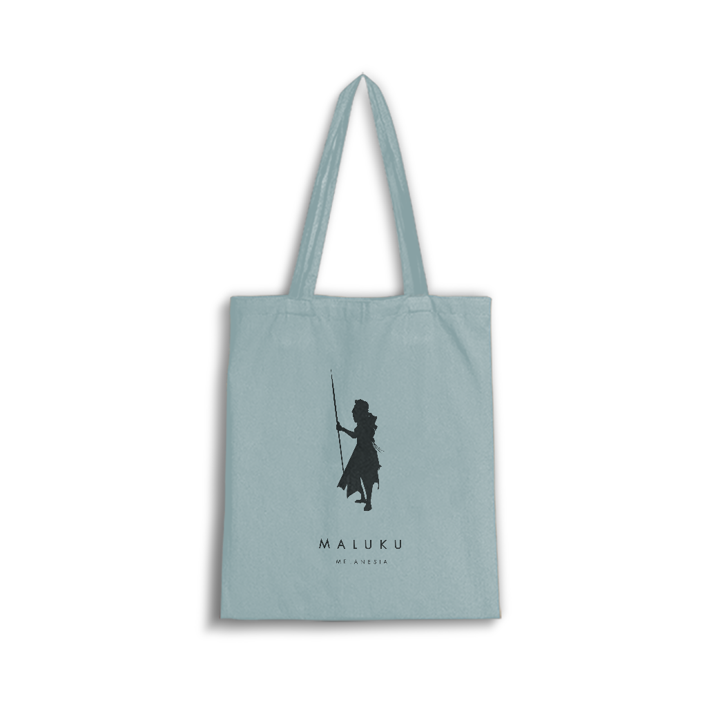 S01 TOTEBAG - MELANESIA (BLACK)