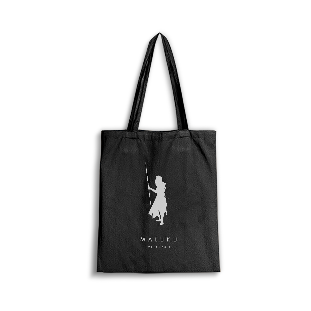 S01 TOTEBAG - MELANESIA (BLACK)