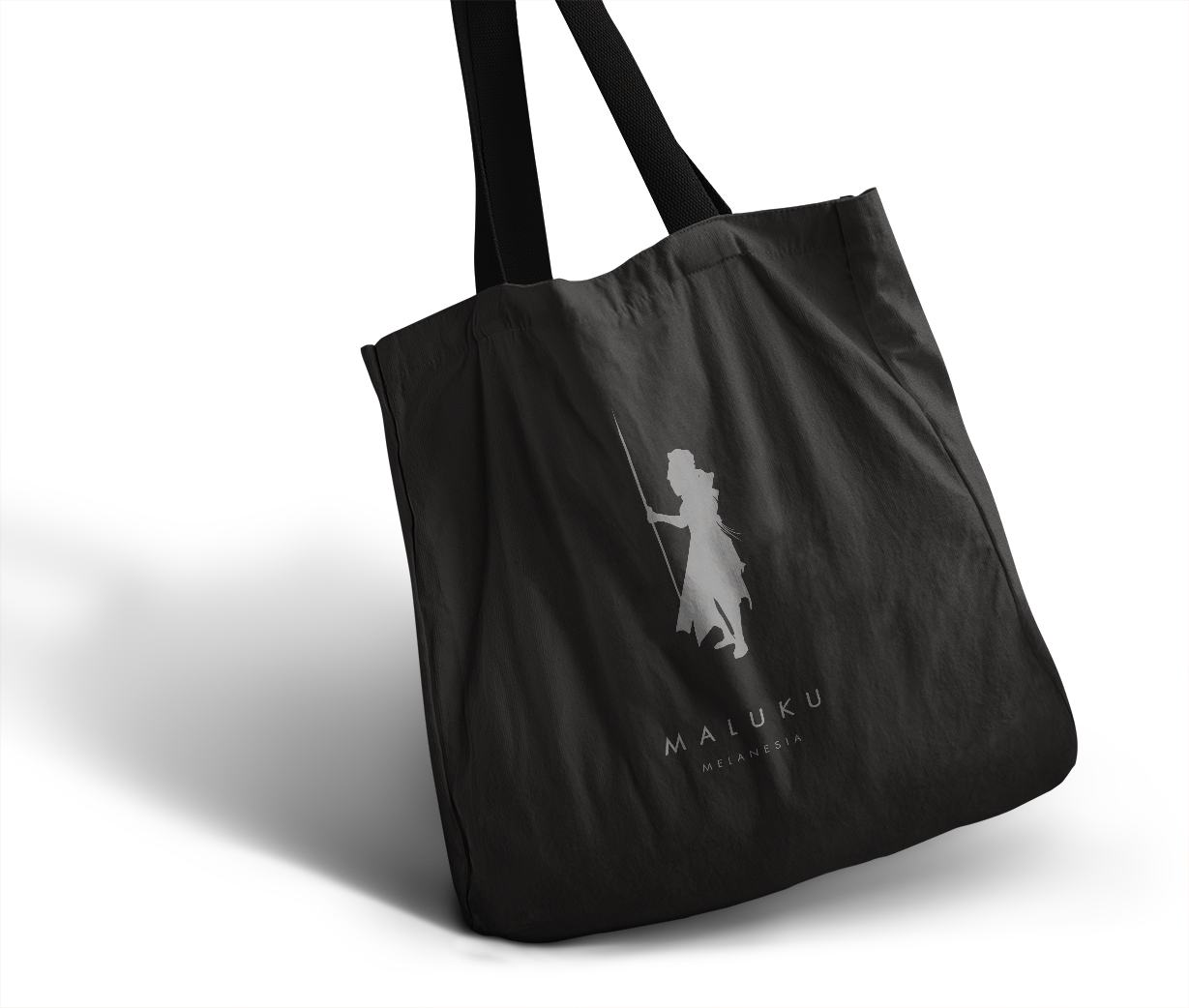 S01 TOTEBAG - MELANESIA (BLACK)