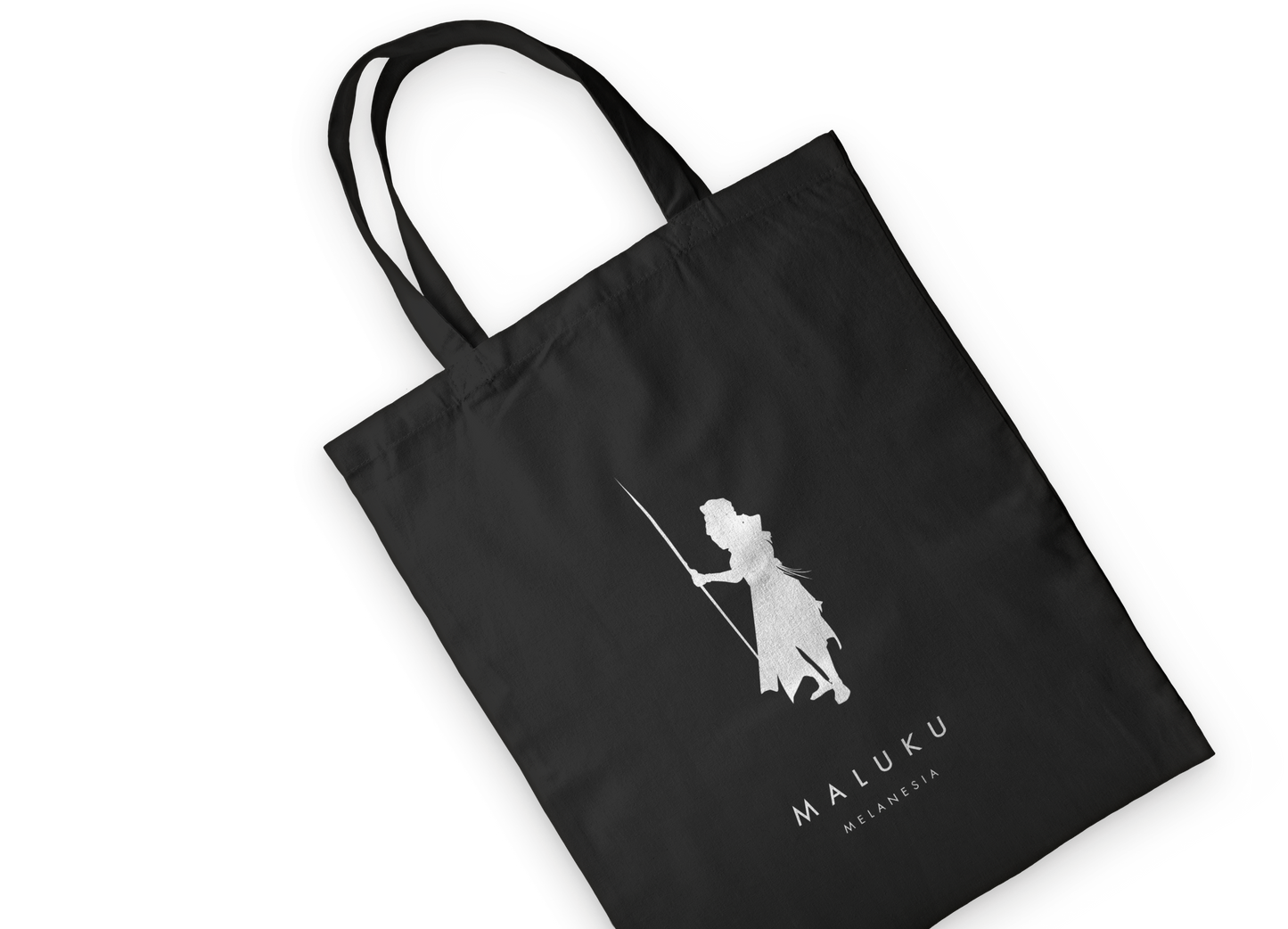 S01 TOTEBAG - MELANESIA (BLACK)