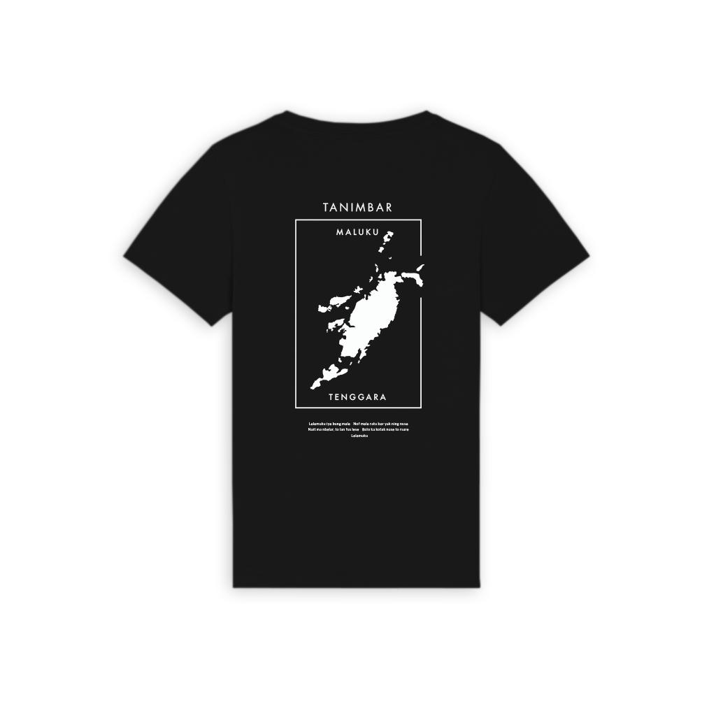 S01 KIDS' T-SHIRT - TANIMBAR (BLACK)